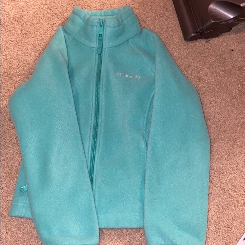 Columbia girls zip up size xs
